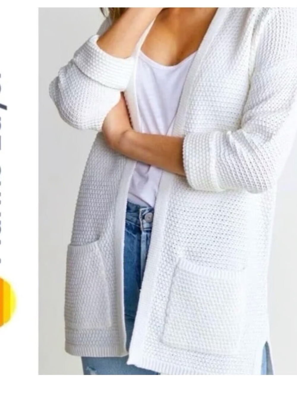MARINE LAYER Open Knit Cardigan
